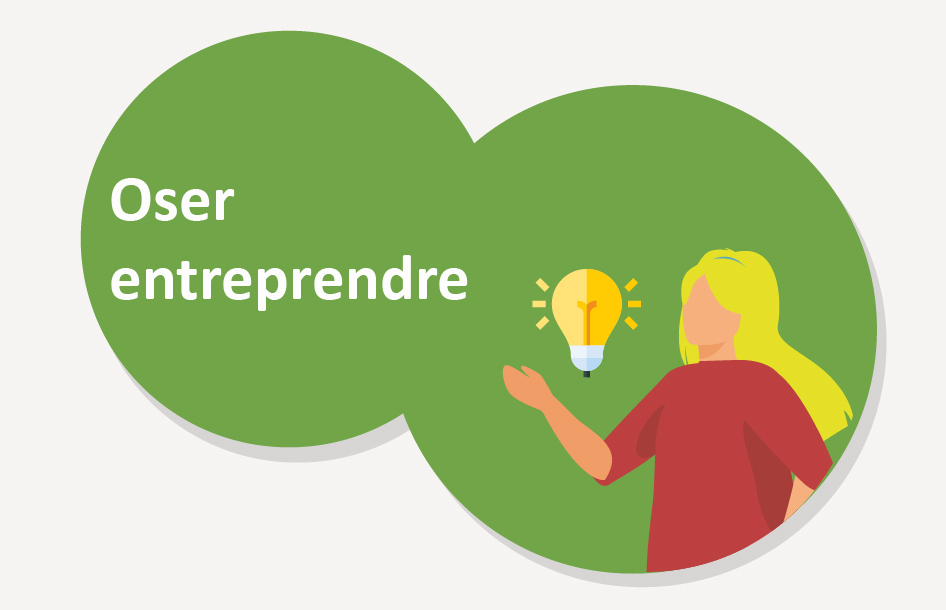 Illustration représentant la valeur « Oser entreprendre ».